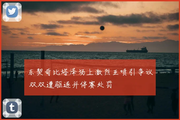 东契奇比塔泽场上激烈互喷引争议 双双遭驱逐并停赛处罚